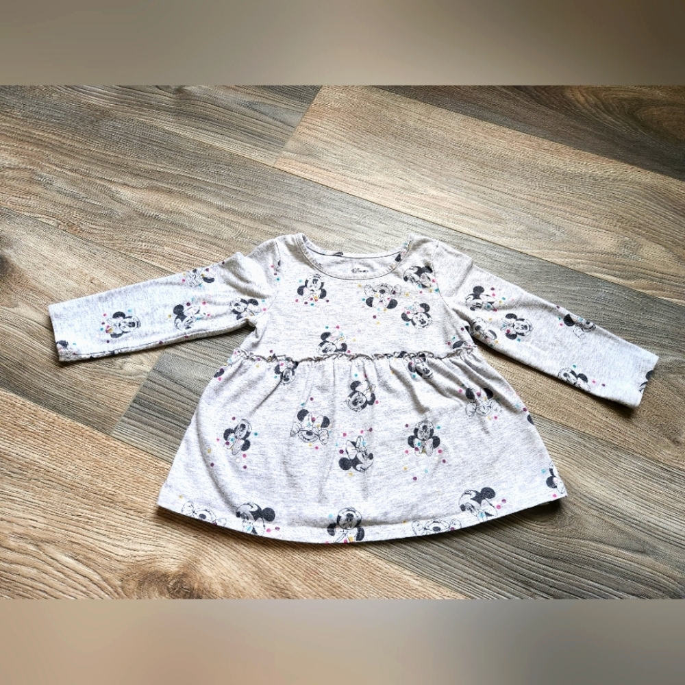 Girls Carter's Ruched Jersey Top/Disney's Minnie Mouse Girls